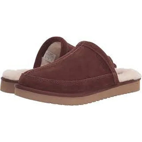 Koolaburra | Shoes | Ugg Mens Chestnut Bordon Slippers Size 8 New